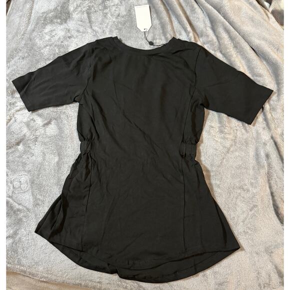 NWT Universal Standard Size 4XS (00-0) TEE WITH‎ BACK ELASTIC Cinched Waist  ￼ - Picture 1 of 7